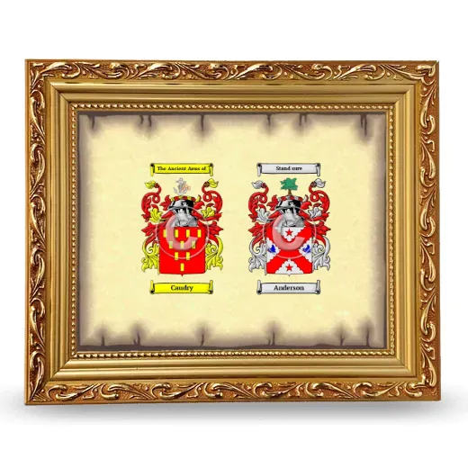 Anniversary Framed - Gold