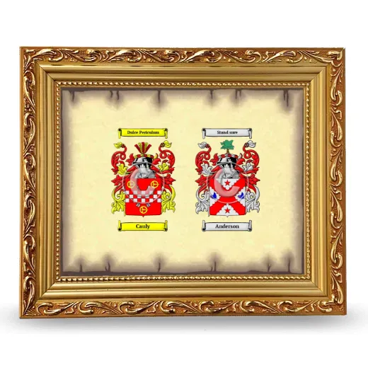 Anniversary Framed - Gold