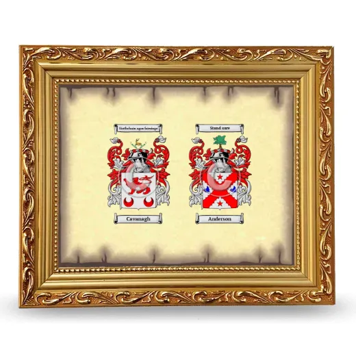 Anniversary Framed - Gold