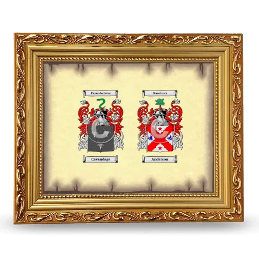 Anniversary Framed - Gold