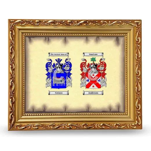 Anniversary Framed - Gold