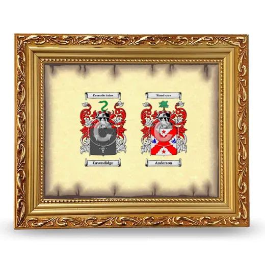 Anniversary Framed - Gold