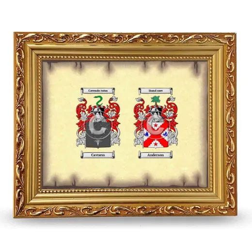 Anniversary Framed - Gold