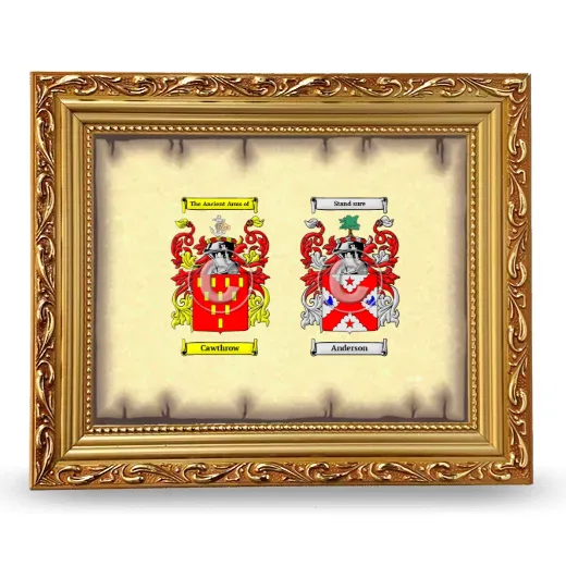 Anniversary Framed - Gold