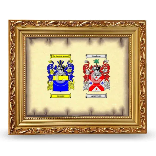 Anniversary Framed - Gold