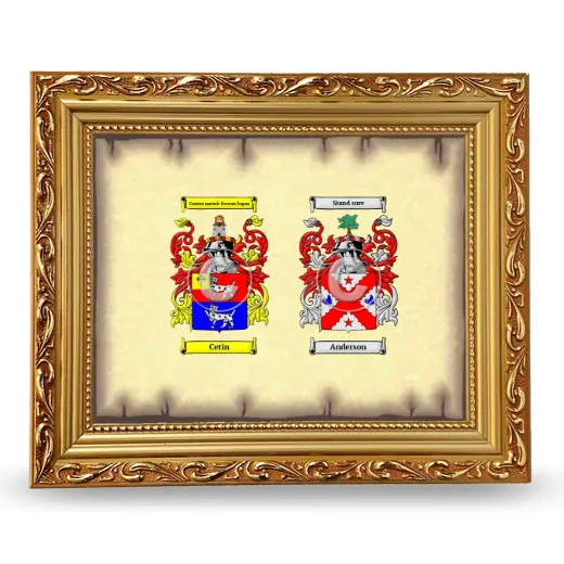 Anniversary Framed - Gold