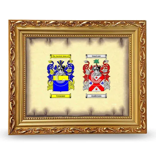 Anniversary Framed - Gold