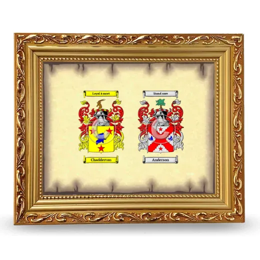 Anniversary Framed - Gold