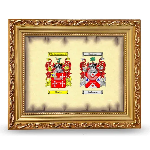 Anniversary Framed - Gold