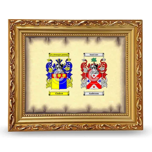 Anniversary Framed - Gold