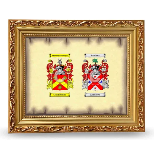 Anniversary Framed - Gold