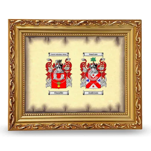 Anniversary Framed - Gold