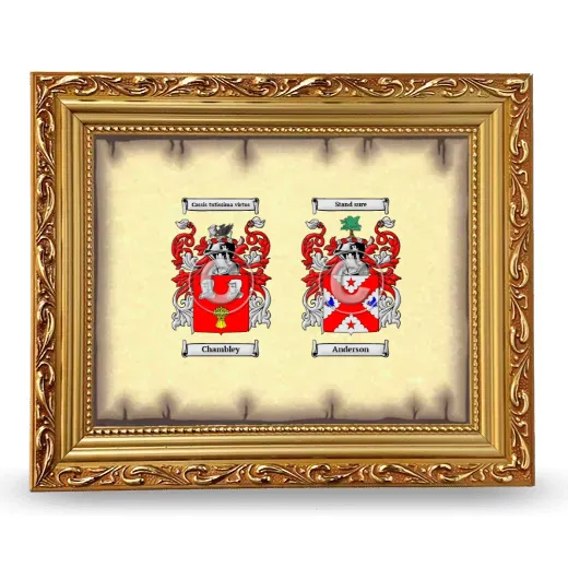 Anniversary Framed - Gold