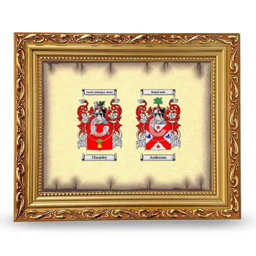 Anniversary Framed - Gold