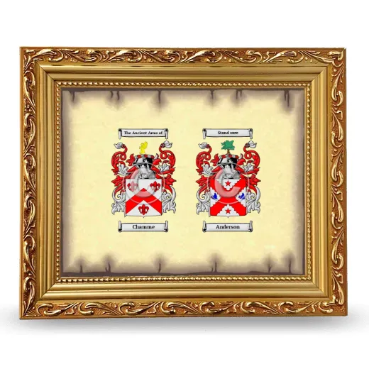 Anniversary Framed - Gold