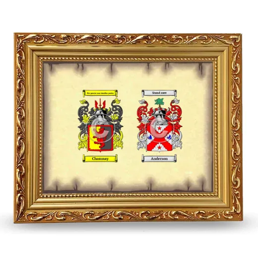 Anniversary Framed - Gold