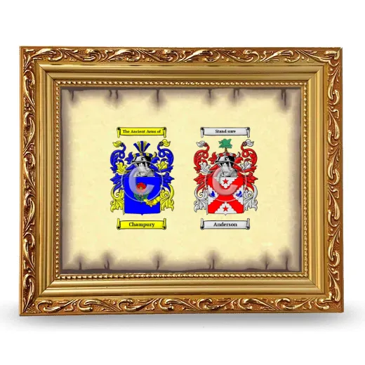 Anniversary Framed - Gold