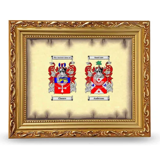 Anniversary Framed - Gold