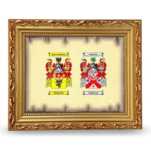 Anniversary Framed - Gold