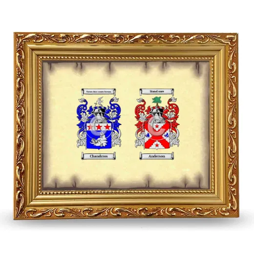 Anniversary Framed - Gold