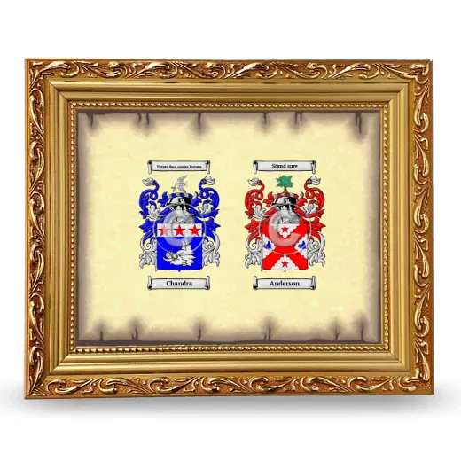 Anniversary Framed - Gold