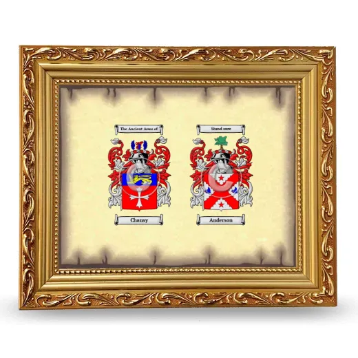 Anniversary Framed - Gold