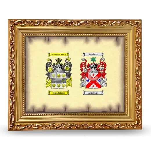 Anniversary Framed - Gold