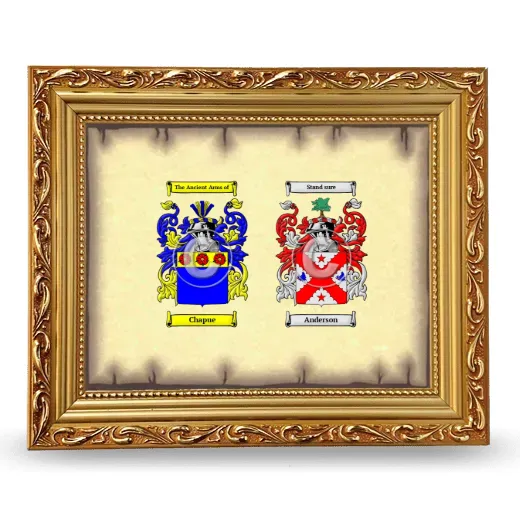 Anniversary Framed - Gold