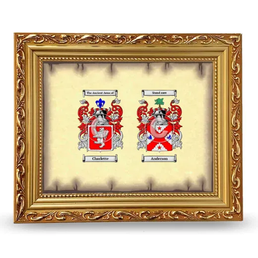 Anniversary Framed - Gold