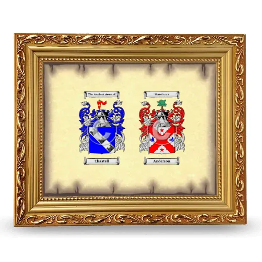 Anniversary Framed - Gold