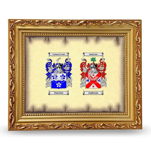 Anniversary Framed - Gold