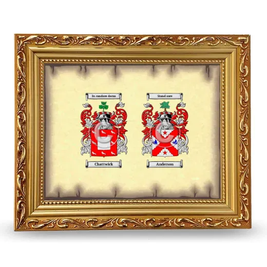 Anniversary Framed - Gold