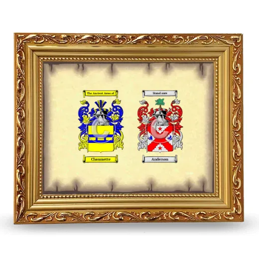 Anniversary Framed - Gold