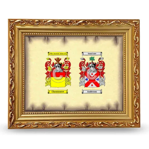 Anniversary Framed - Gold