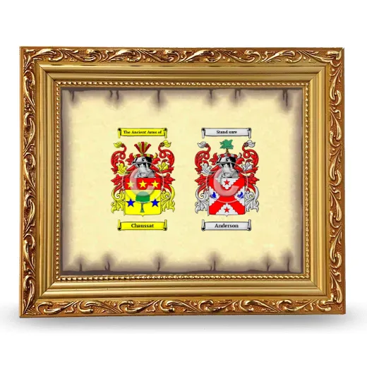 Anniversary Framed - Gold