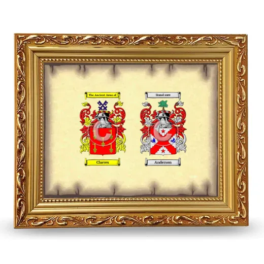 Anniversary Framed - Gold