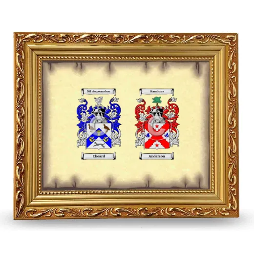 Anniversary Framed - Gold