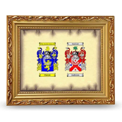 Anniversary Framed - Gold