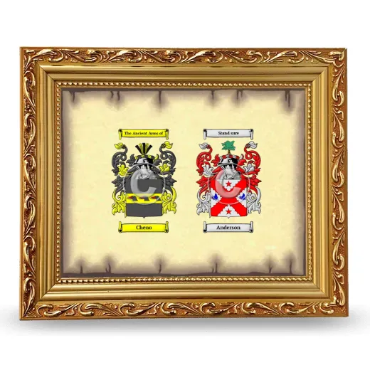 Anniversary Framed - Gold