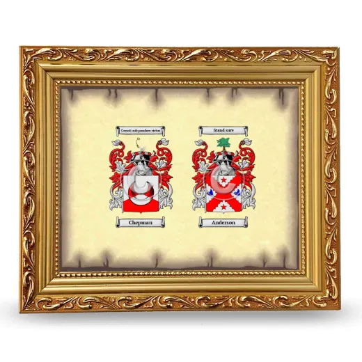 Anniversary Framed - Gold