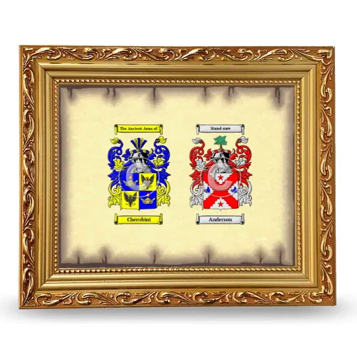 Anniversary Framed - Gold