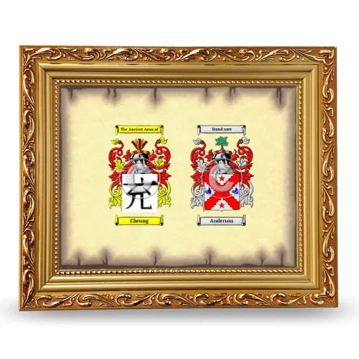 Anniversary Framed - Gold