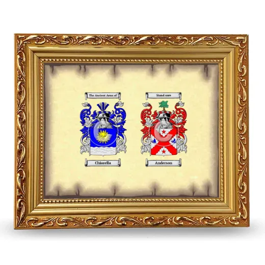 Anniversary Framed - Gold