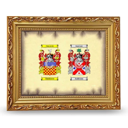 Anniversary Framed - Gold