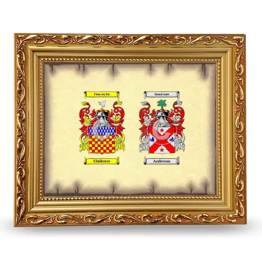 Anniversary Framed - Gold