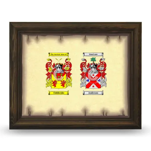 Anniversary Framed - Brown