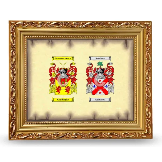 Anniversary Framed - Gold