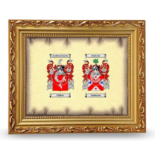 Anniversary Framed - Gold