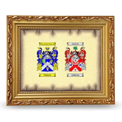 Anniversary Framed - Gold