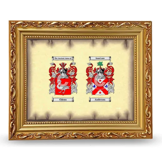 Anniversary Framed - Gold